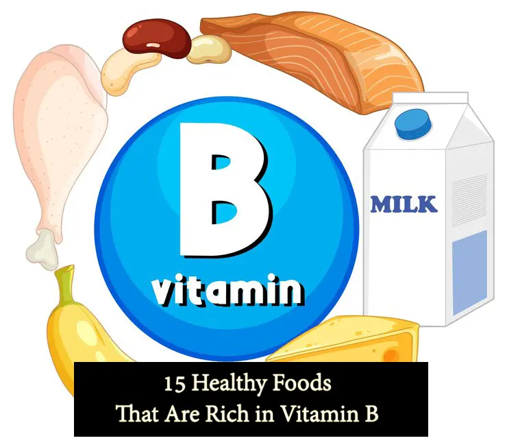 top 15 healthy foods with high in b vitamins