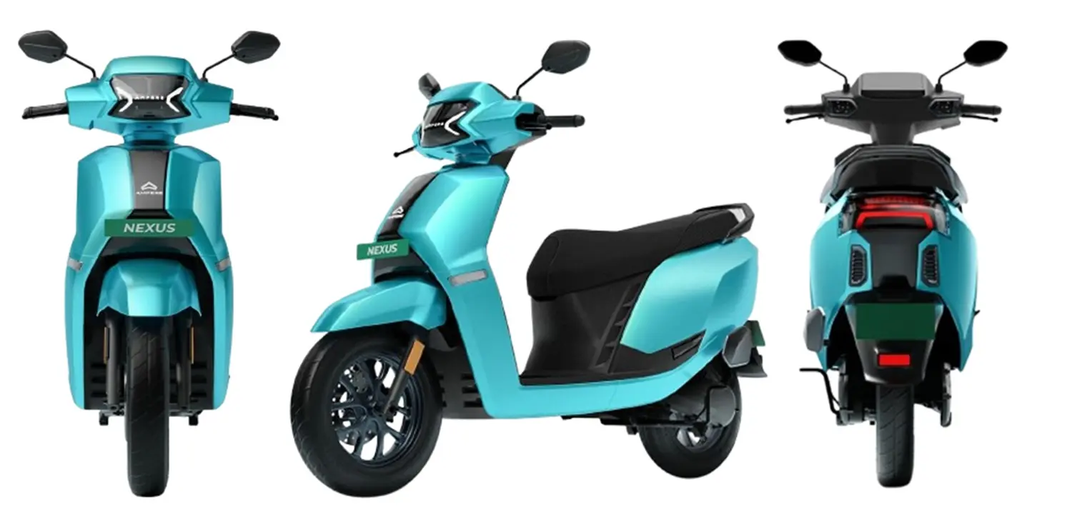 ampere nexus electric scooter 136km range