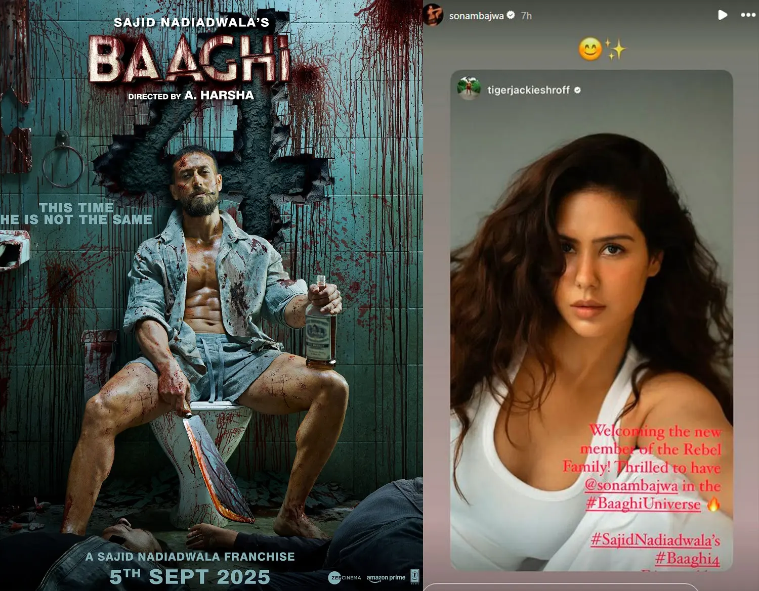 baaghi 4 tiger shroff sonam bajwa