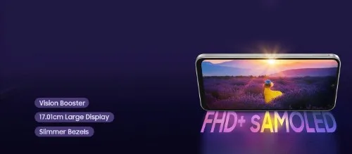 Samsung Galaxy F36 सिर्फ ₹17,499 में लॉन्च - 4K Video Recording और 5G स्पीड के साथ 5 Galaxy F36 screen display