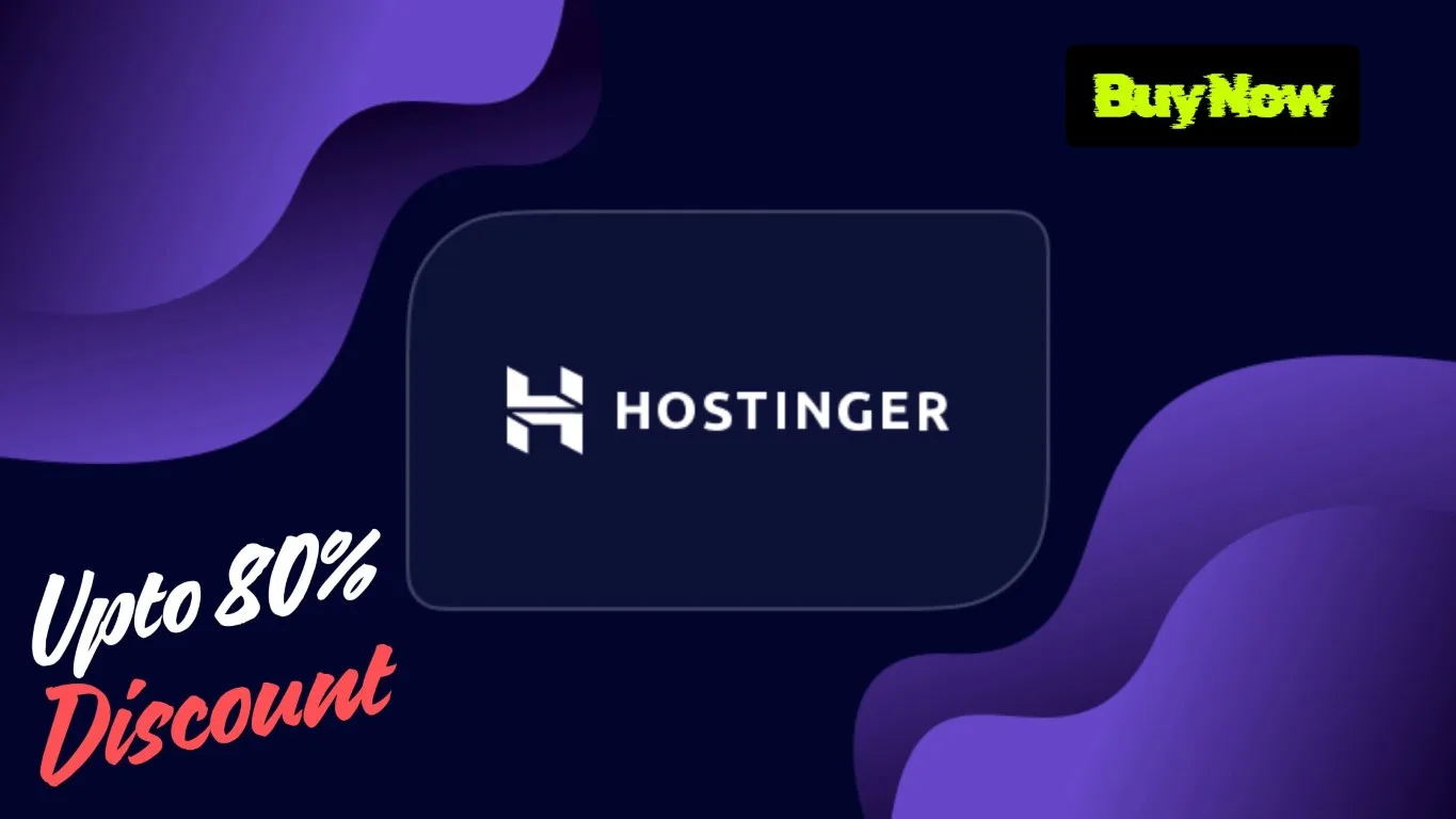 hostinger web hosting 80 percentage discount