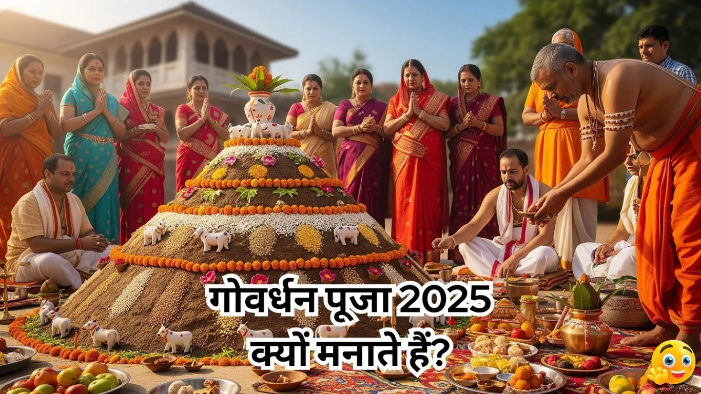 Govardha Puna 2025 की तिथि और पूजा का समय