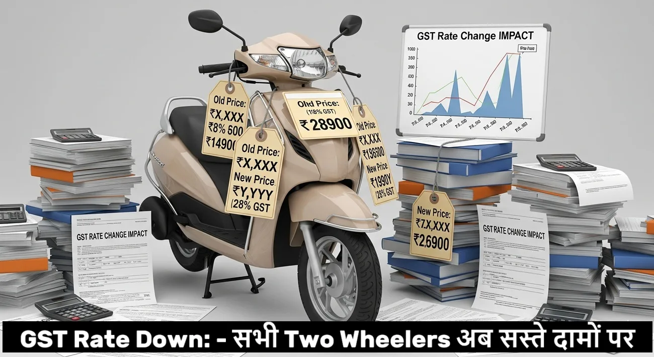 gst rate changes impact two wheeler prices