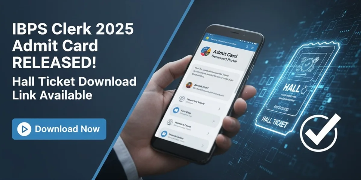 ibps clerk admit card hall ticket