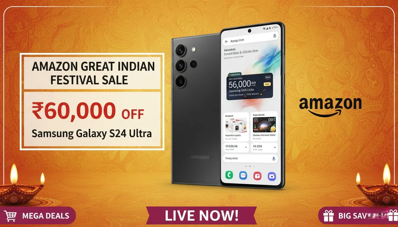 samsung galaxy s24 ultra amazon great indian festival sale