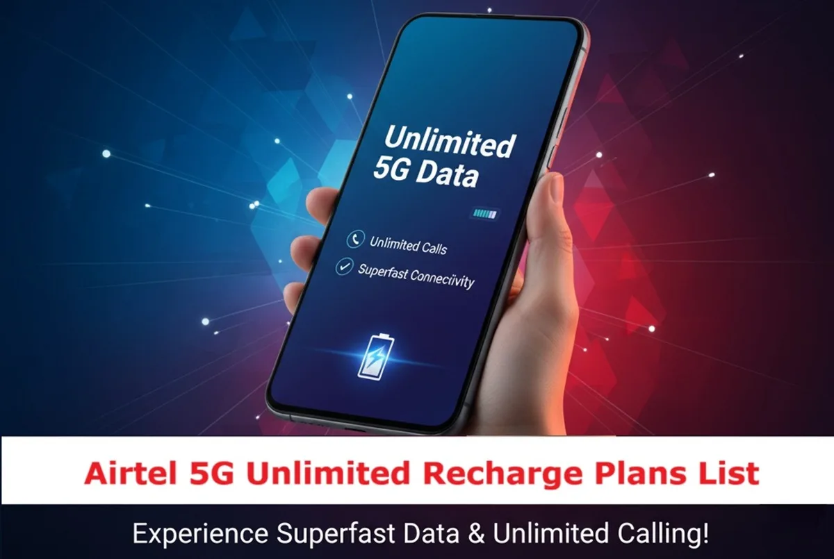 airtel 5g unlimited recharge plans list
