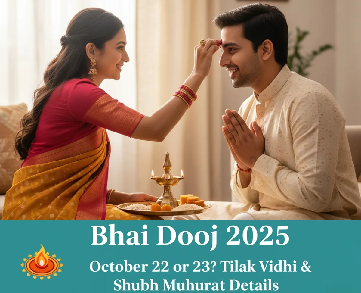 bhai dooj 2025 date tilak muhurat vidhi