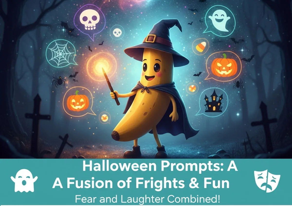 gemini nano banana halloween ai prompts