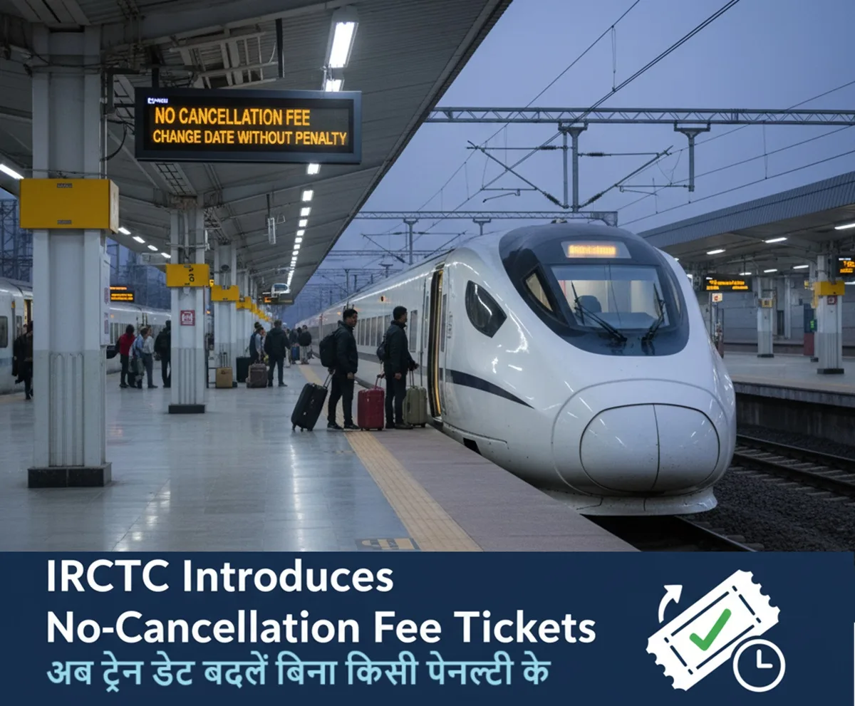 irctc introduces no cancellation fee tickets