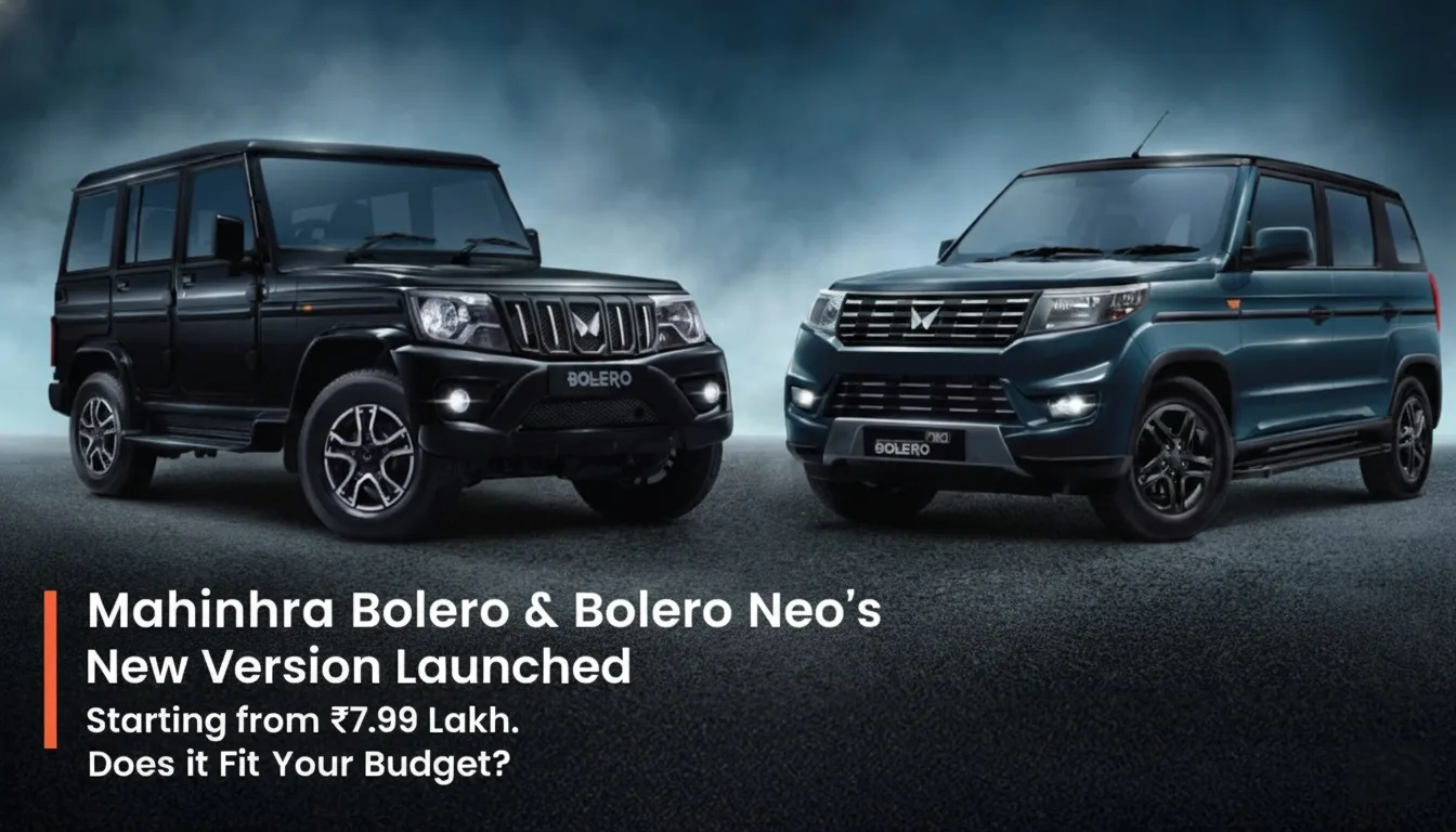 mahindra bolero and bolero neo launched