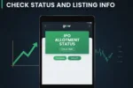 groww ipo allotment status gmp listing