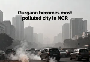 gurgaon becomes most polluted city in ncr