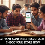 rajasthan police constable result 2025 check name