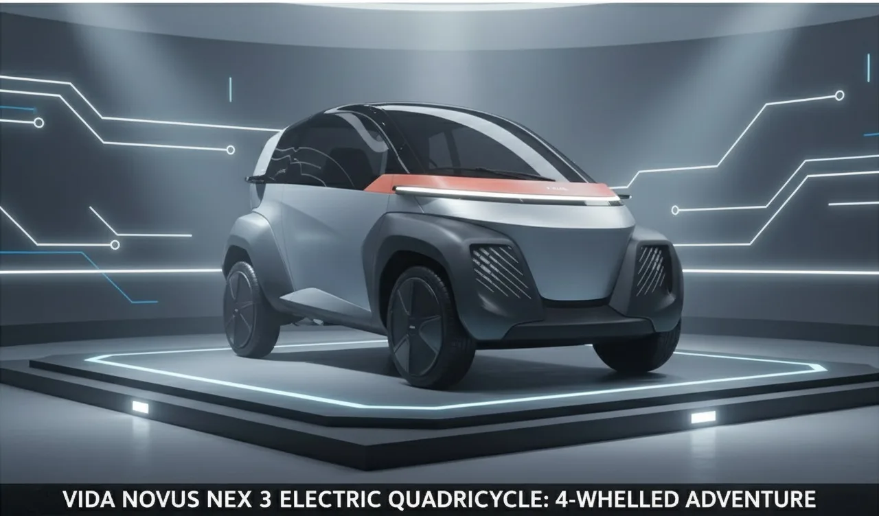 vida novus nex 3 electric quadricycle