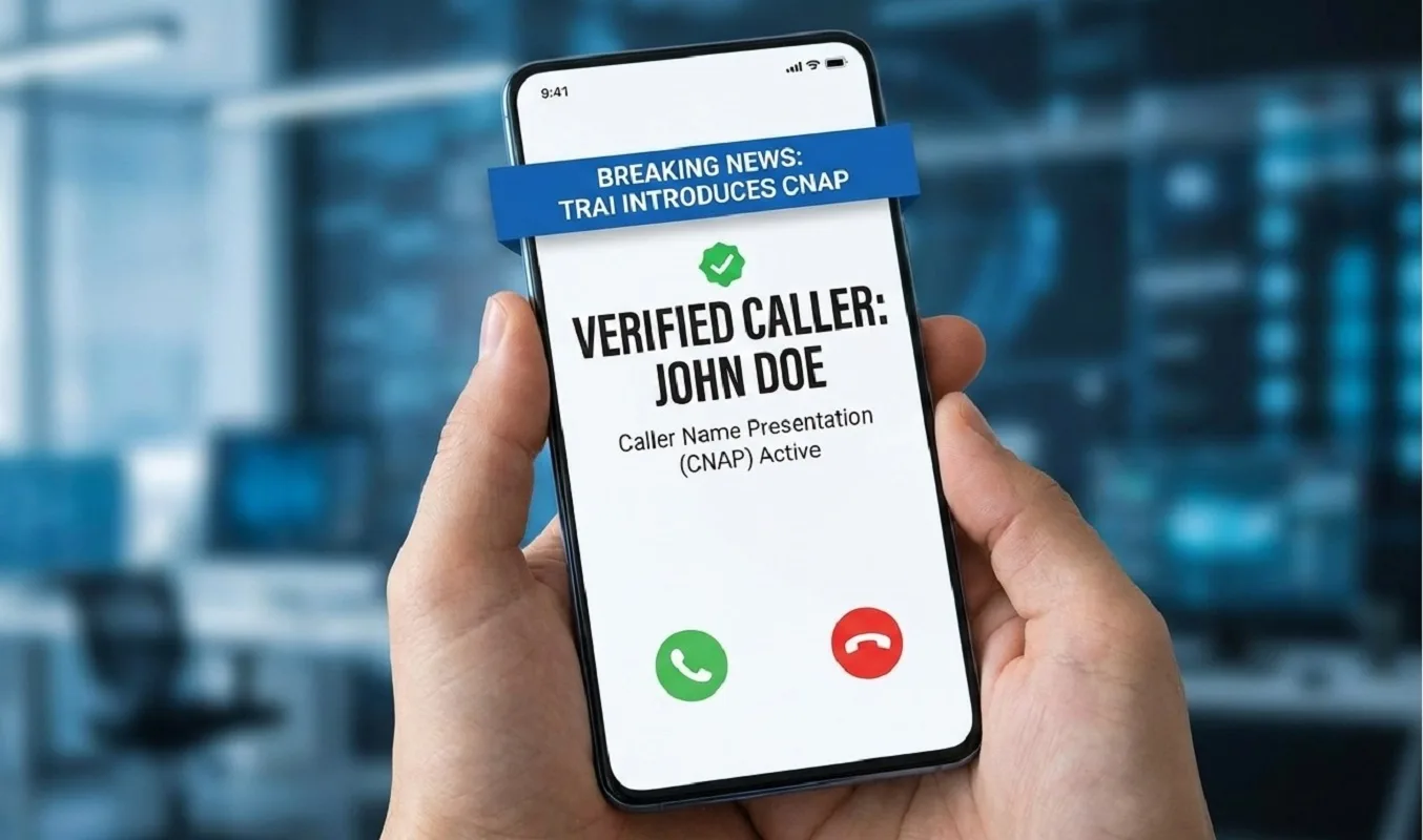 BREAKING News: TRAI ला रहा है CNAP – अब हर कॉल पर Caller का Verified नाम दिखेगा 1 breaking news trai cnap caller id in india