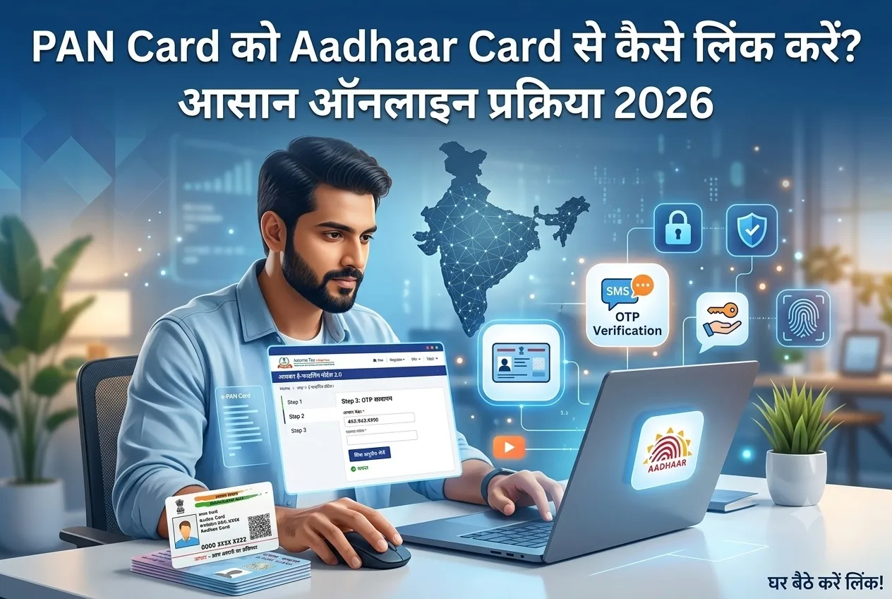 PAN Card को Aadhaar Card से लिंक करना क्यों जरूरी है? 1 pan card ko aadhaar card se kaise link kare