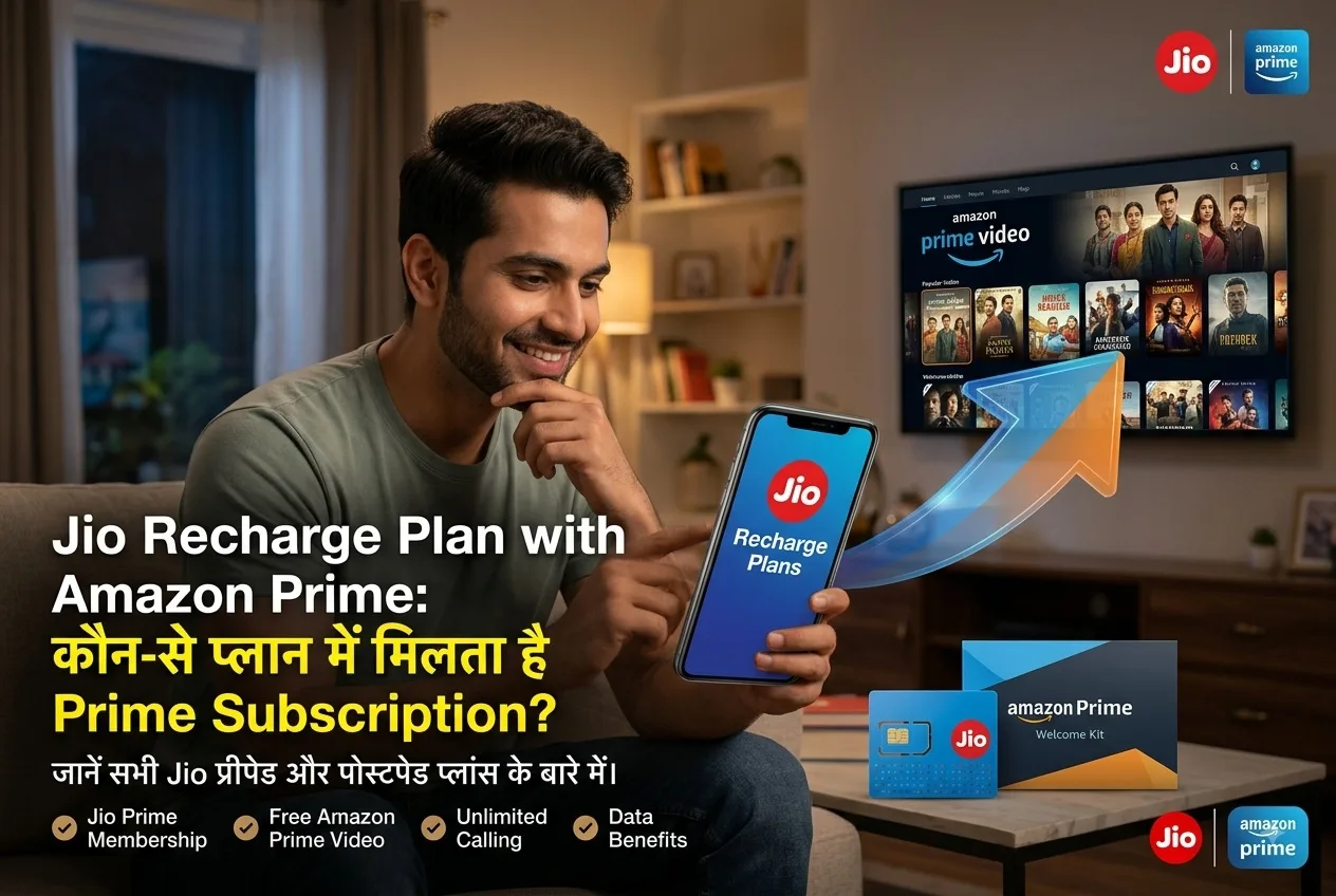 Jio Recharge Plan with Amazon Prime: कौन-से प्लान में मिलता है Prime Subscription? 1 best jio recharge plan with amazon prime